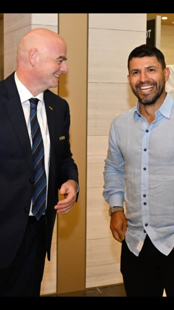 セルヒオ・アグエロのインスタグラム：「Argentina 🇦🇷 es la selección más ganadora en la historia de la Copa Mundial Sub-20 de la FIFA y Sergio Agüero es el último jugador que ha ganado dos de esos títulos.  ¡Un jugador fantástico y uno de los grandes embajadores de nuestro deporte, es un auténtico ídolo, habiendo brillado primero en el principal torneo juvenil de la FIFA! 🤩 ¡Grande Kun!  Argentina 🇦🇷 is the most successful team in the history of the FIFA U-20 World Cup and Sergio Agüero is the last player to win two of those titles.   A fantastic player and one of the great ambassadors of our game, he is a true icon, one who shone brightest at FIFA’s main youth tournament first! 🤩 Well played, Kun!」