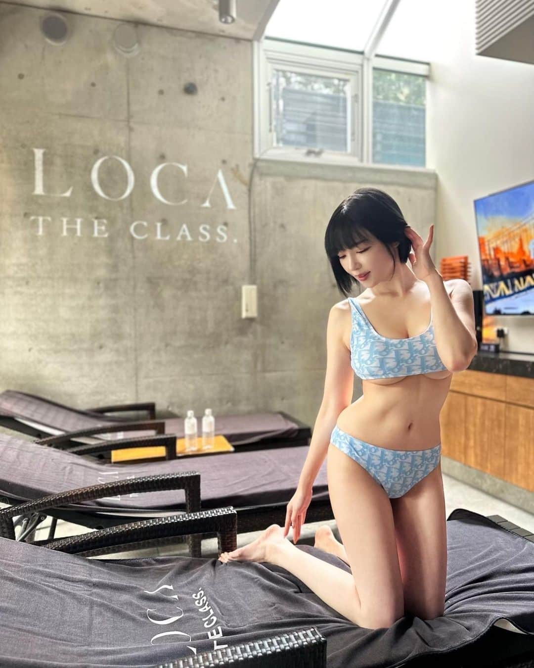 森下悠里のインスタグラム：「@the.class_sauna  3月の🌸」