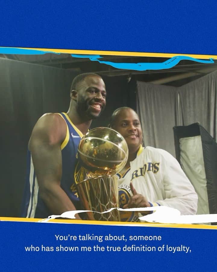 ゴールデンステート・ウォリアーズのインスタグラム：「For inspiring us. For teaching us. For helping us become who we are today. Thank you, Mom.  Happy Mother’s Day, #DubNation」