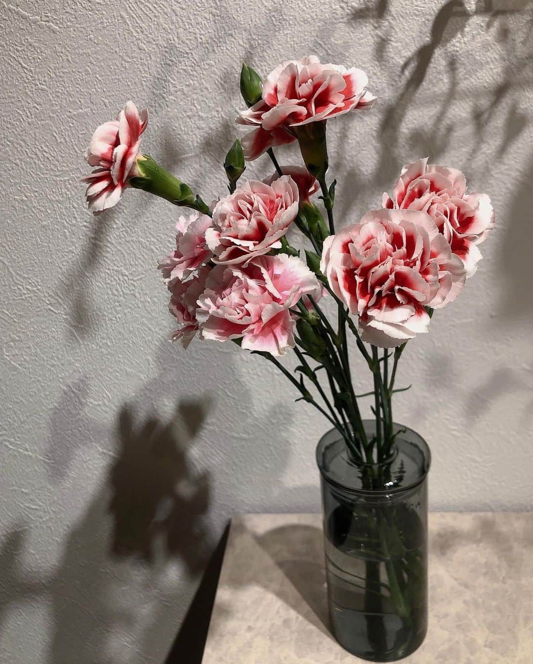 のインスタグラム：「母の日🌸  キラキラした目でママを待っていてくれた✨  「きょうはね、ははのひだよ！とってもすてきなプレゼントがあるよ！」  私から母と義母へも✨母の日❤️  いつもありがとうございます❤️  #母の日」