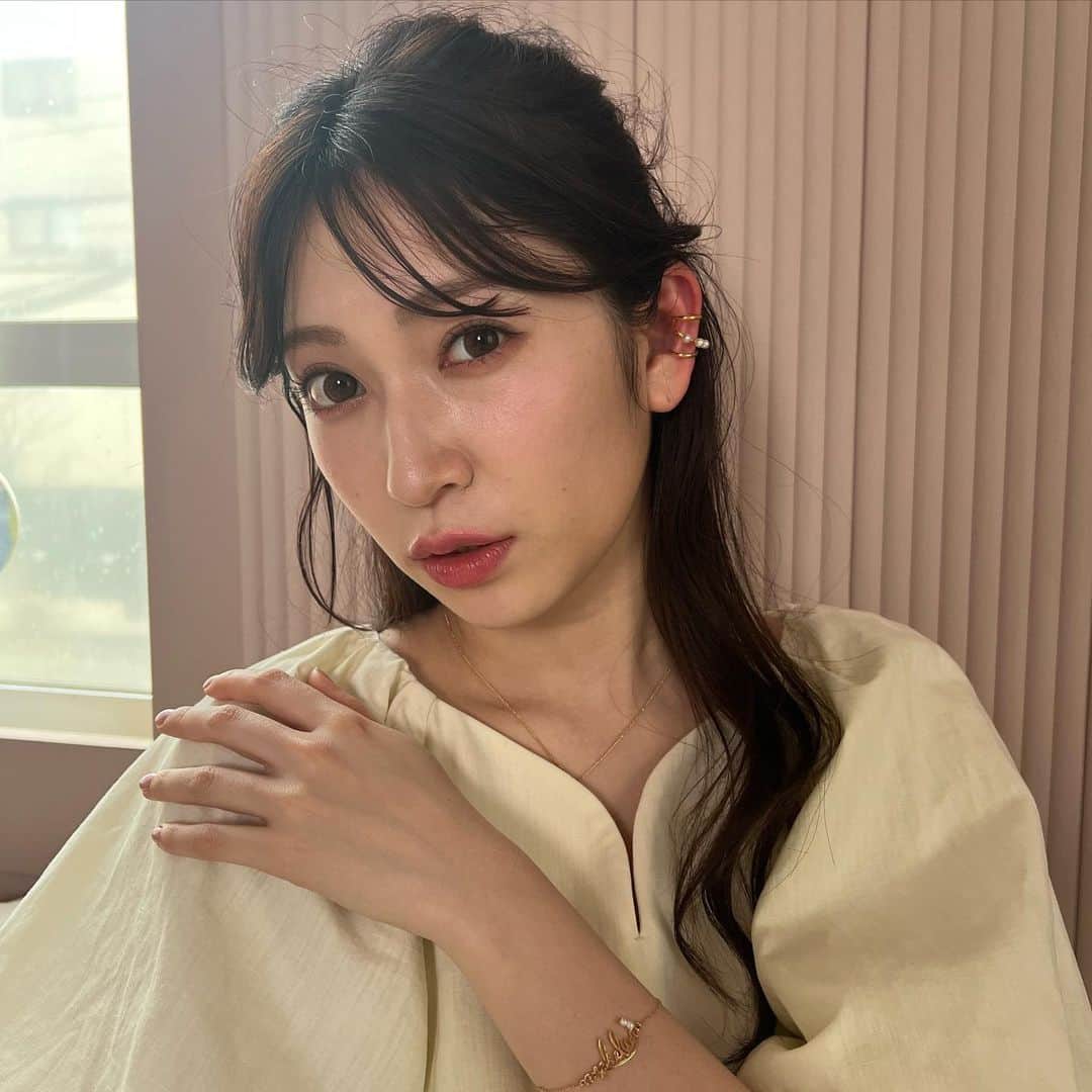 吉田朱里のインスタグラム：「@anchelion ラフォーレポップアップ最終日よろしくお願いします💖💖💖 . @kaorimake さんのメイクが とっても可愛かった☺️❤️」
