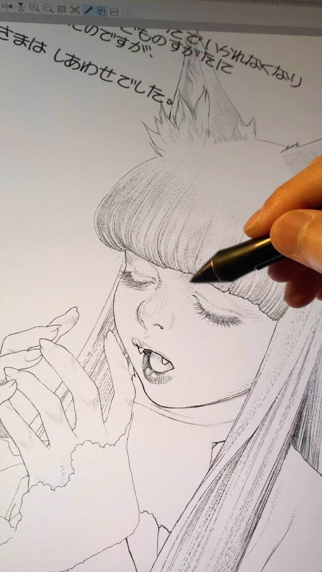 坂本眞一のインスタグラム：「Drawing day 5  Young Vlad III   #DRCL #BramStoker #shinichisakamoto #Dracula」
