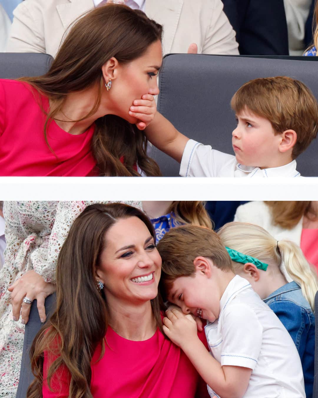 E! Onlineさんのインスタグラム写真 - (E! OnlineInstagram)「Keep calm and carry on, moms. 👑 Motherhood summarized by Prince Louis & Catherine, Princess of Wales. #MothersDay (📷: Getty)」5月15日 4時30分 - enews