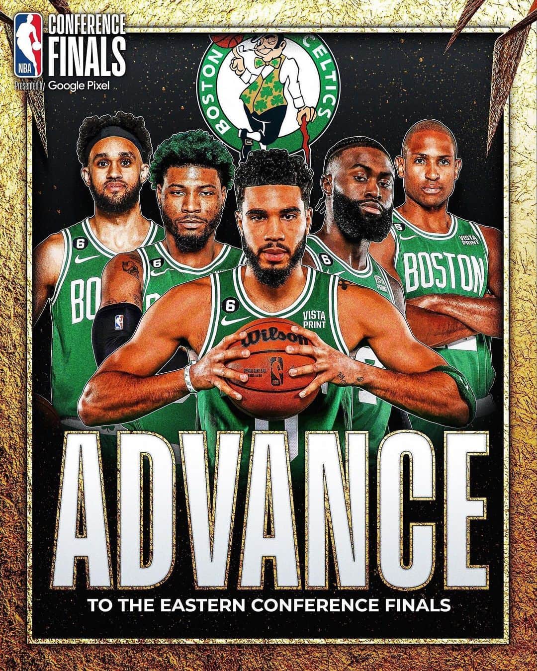NBAさんのインスタグラム写真 - (NBAInstagram)「The @celtics advance to the #NBAConferenceFinals presented by @googlepixel_us!」5月15日 7時06分 - nba