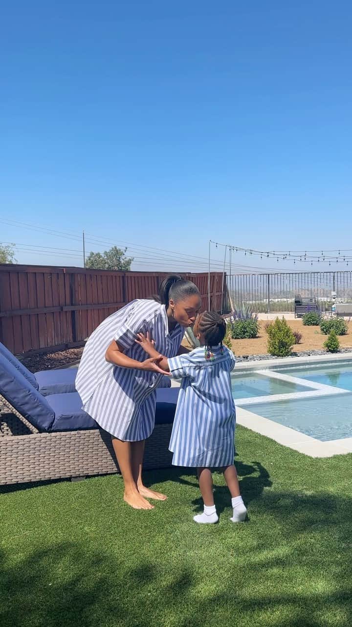 アリソン・フェリックスのインスタグラム：「I’m forever changed by this little girl. A love so deep.💕 #happymothersday」