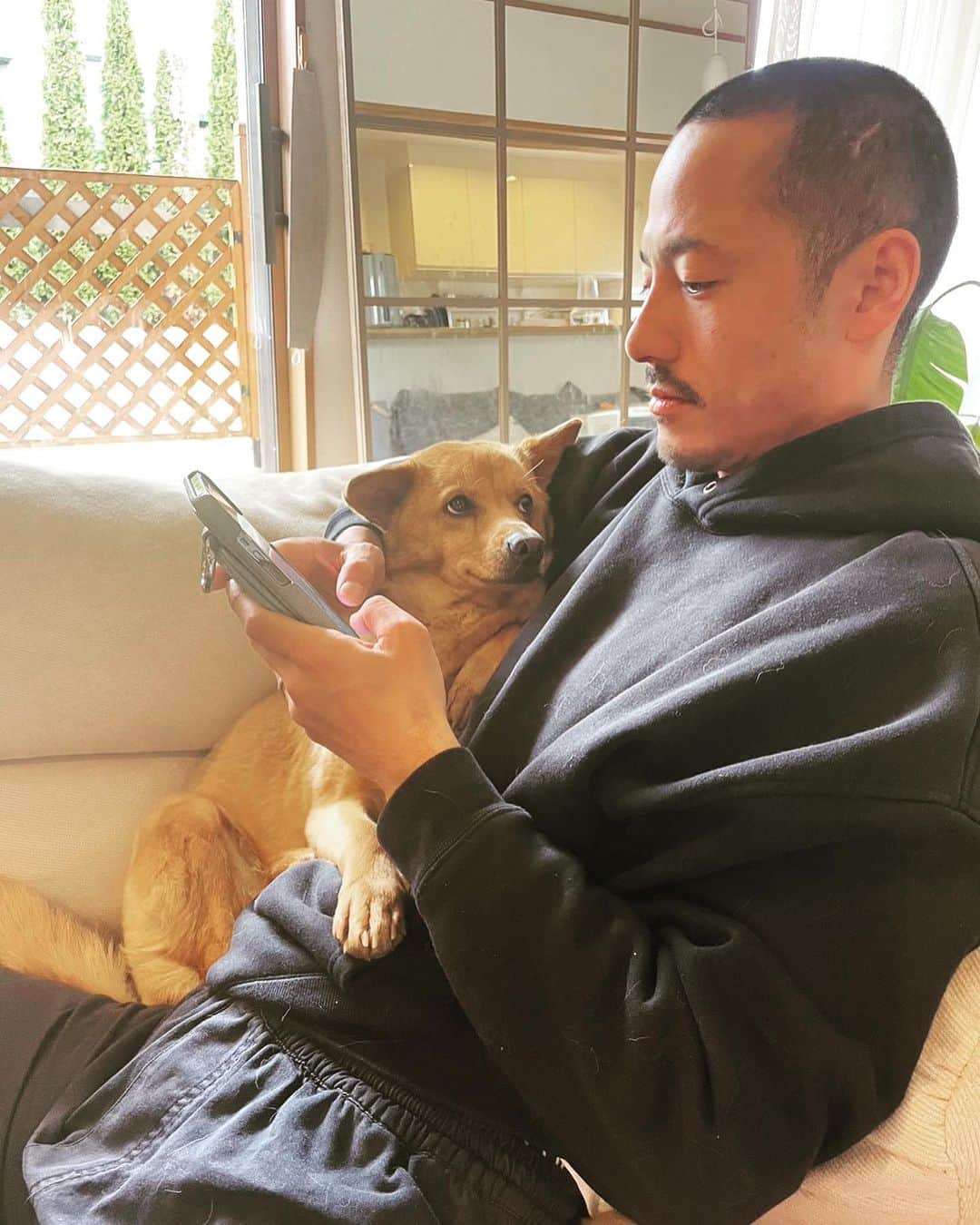 のインスタグラム：「Ten & Sun🐕🐕❤️❤️」