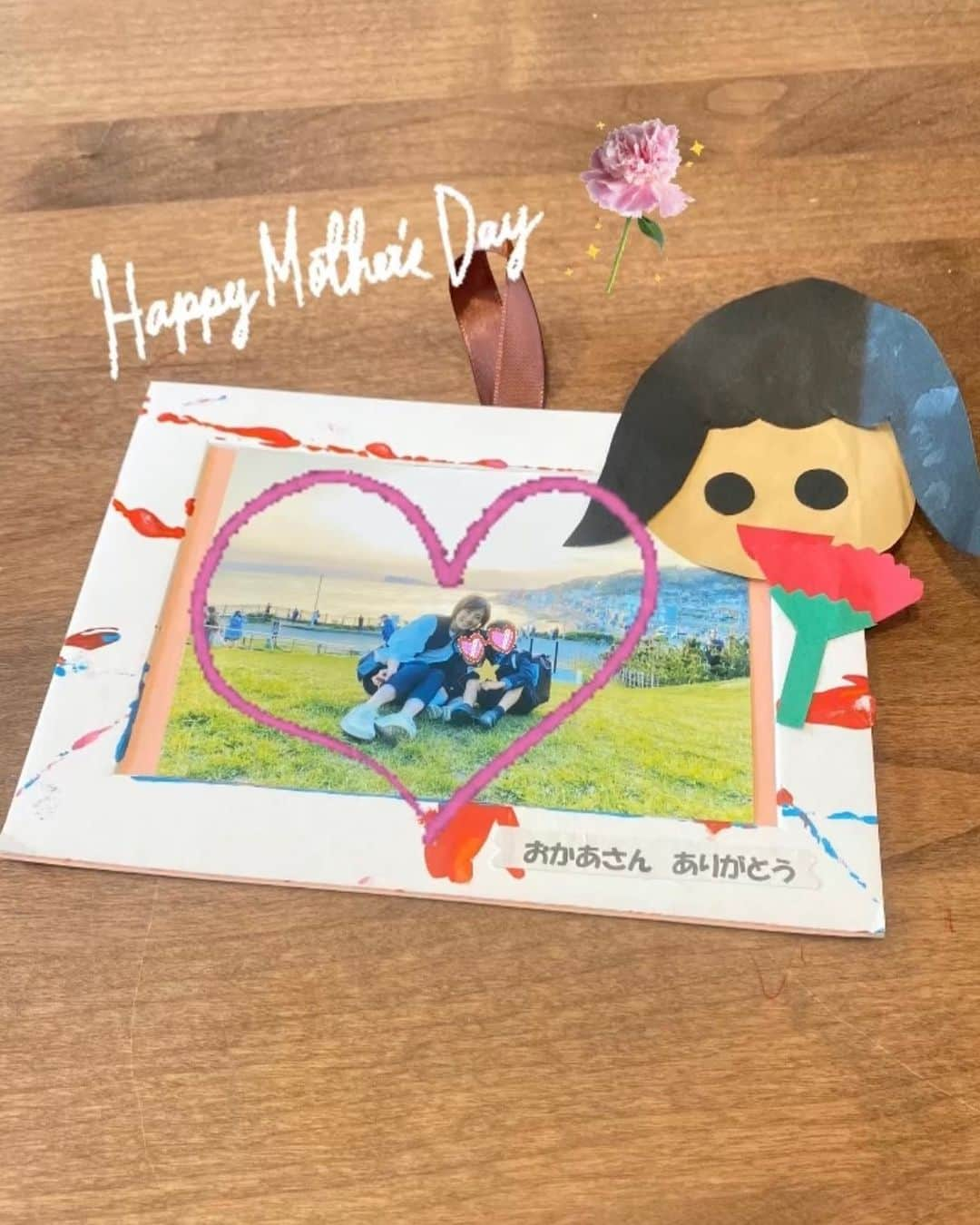 蒲生麻由さんのインスタグラム写真 - (蒲生麻由Instagram)「🌸Happy Mother’s Day 🌸  #母にしてくれてありがとう #いつも怒ってばかりだけど大好きだよ  #母になって6歳 #mamalife  #mothersday #男の子ママ」5月15日 11時00分 - mayugamo_lamana