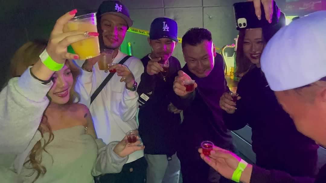 輪入道のインスタグラム：「HOODSTAZ at 甲府club yard 有難う御座いました！！ 山梨最高。」