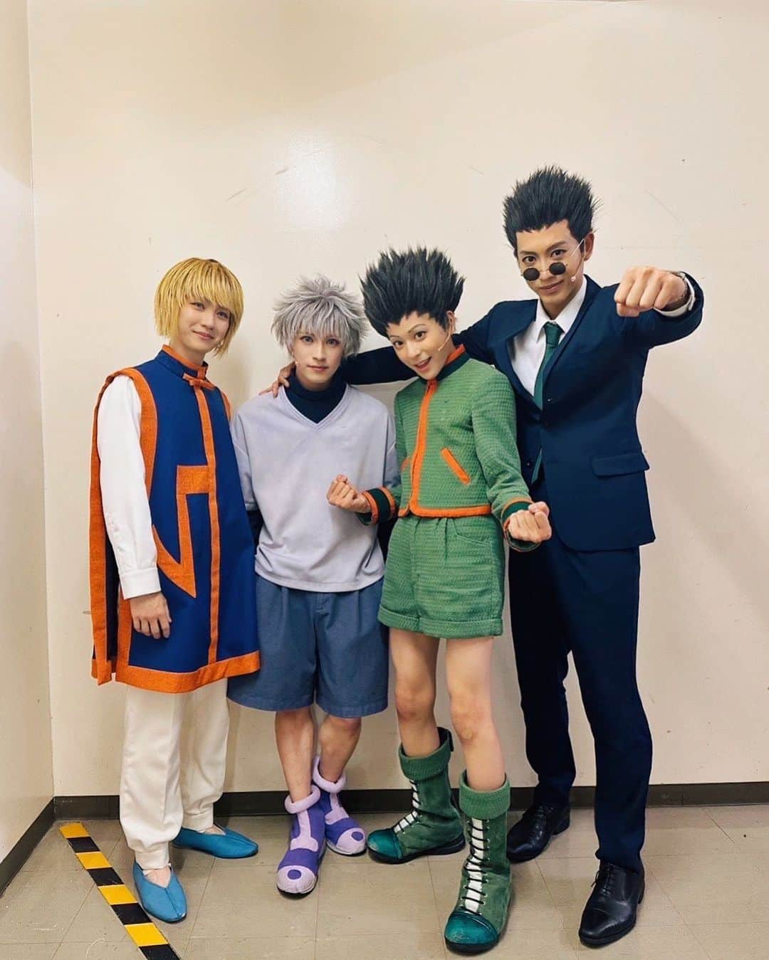 小越勇輝のインスタグラム：「『HUNTER×HUNTER』THE STAGE  幕が開きました。 すでに5公演やっていることに少し驚きです。  毎日ワクワクドキドキな冒険  まだまだ始まったばかり 皆様のご来場心よりお待ちしています！  #HUNTERHUNTER #hunterxhunter  #ハンターハンター #クラピカ」