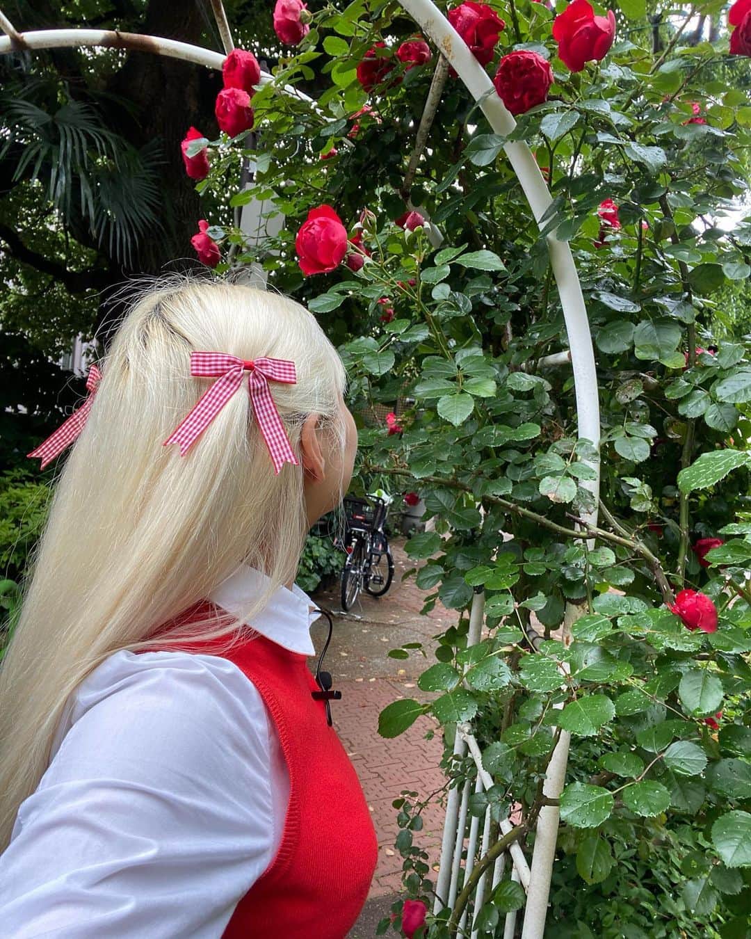 川端結愛のインスタグラム：「🌹🌹🌹🌹🌹🌹🌹❤️」