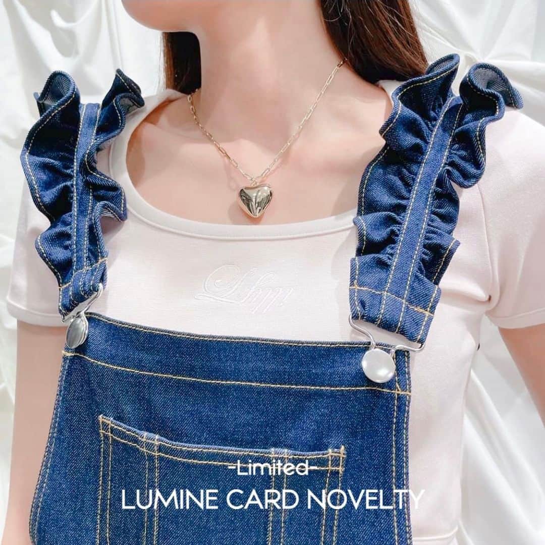lilLillyさんのインスタグラム写真 - (lilLillyInstagram)「LUMINE CARD NOVELTY ❤︎  5/18〜5/24 ルミネカード10%OFFキャンペーンにて、ルミネカードご利用¥28,000(税抜)以上お買い上げのお客様へハートチェーンネックレスをプレゼント♡  商品とセットでお使いいただけるデザインです。 この他にも今季人気No.1アイテムのノベルティーカラーや、 限定先行発売アイテムなど盛りだくさん♡  皆様のご来店心よりお待ちしております。  #lilLilly #リルリリー #lilLillyshinjuku #lumineest #luminestshinjuku」5月15日 22時06分 - lillilly_official