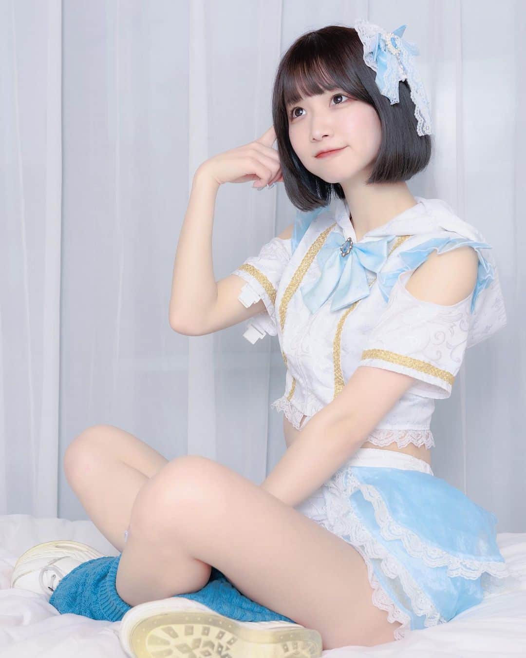 牧乃めいのインスタグラム：「私の事嫌い？😌  #粉我 #japaneseidol #idol #被写体 #被写体モデル  #被写体になります #ファインダー越しの私の世界 #撮影会 #アイドル  #自撮り界隈 #selfie #lfl #サブカル #likeforlike #いいね返しは絶対 #いいね返し #インナーカラー #model #地下アイドル #水色担当 #ootd #おしゃれさんと繋がりたい #ゴテゴテネイル  #ボブ #ミニボブ #좋아요 #맞팔 #ストリートファッション」