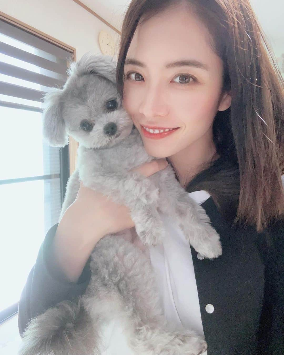 浦田麻緖さんのインスタグラム写真 - (浦田麻緖Instagram)「鰻と麻緖🐕🐕🐕  しっかりカメラ目線📸🤭  #鰻  #うなぎさん  #ポメプー #愛犬  #dogstagram  #ミッキー犬」5月15日 16時34分 - mao.urata