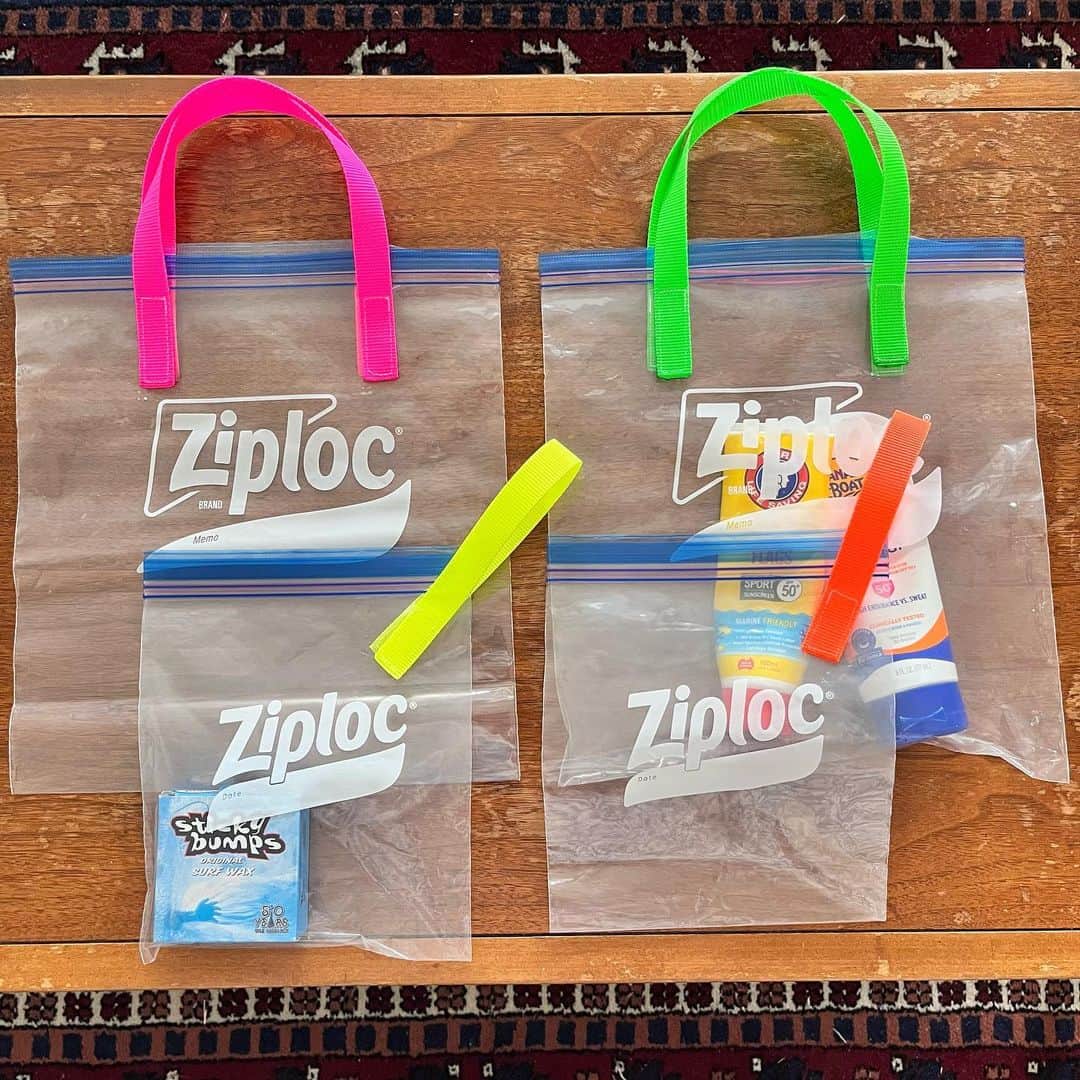 コカドケンタロウのインスタグラム：「⠀ 予想外に色んな人が 「Ziplocバッグ欲しい」 って言ってくれるので作りました。  #コカドミシン」