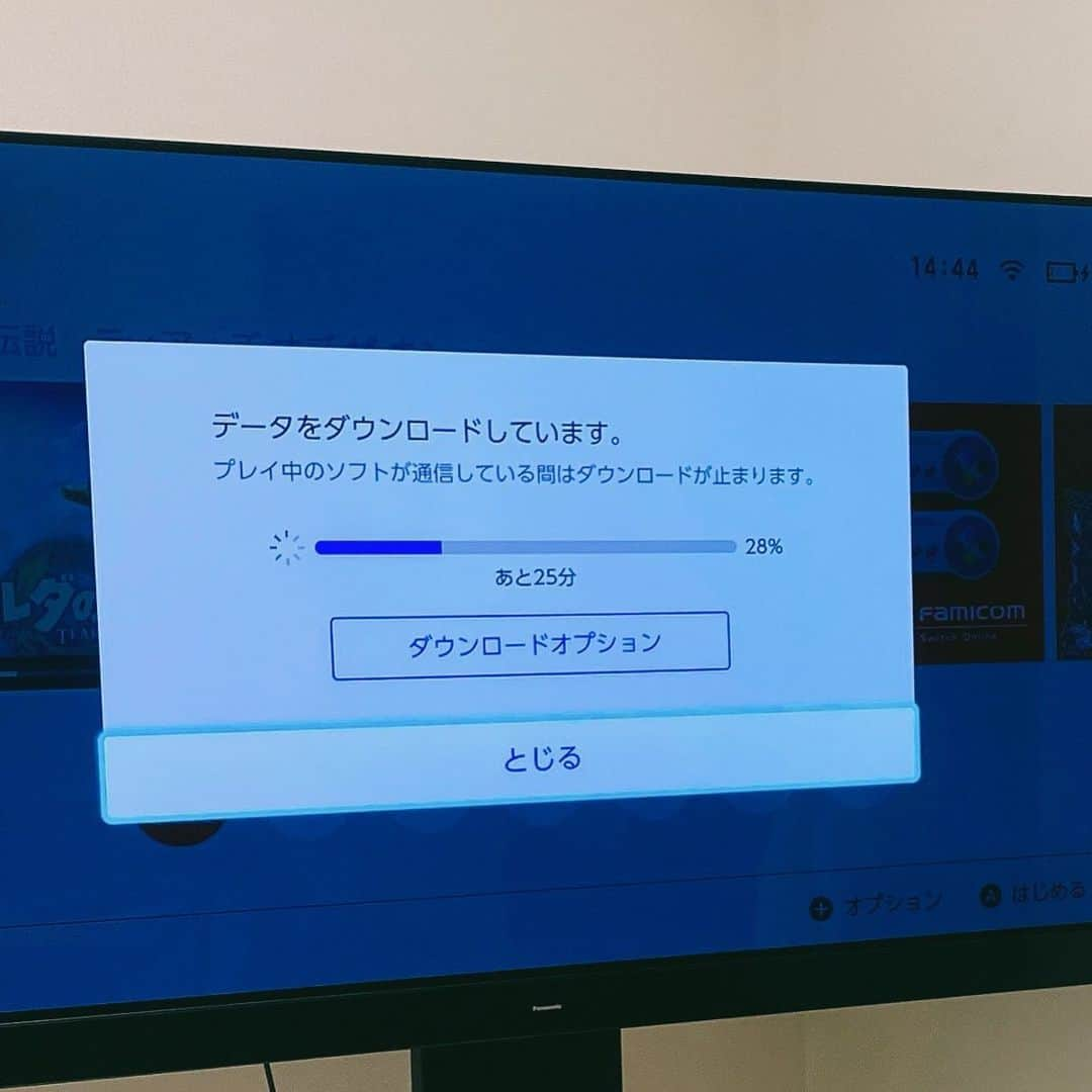 中西悠理のインスタグラム：「ここ数年、この時を待っていた…🔥 ゼルダの新作を購入できました。  ダウンロードできるまで じりじり…🫣  #ゼルダの伝説 #ティアキン」