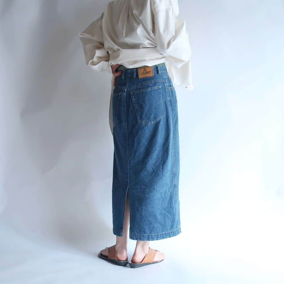 TheSunGoesDownさんのインスタグラム写真 - (TheSunGoesDownInstagram)「denim back slit skirt   staff 157cm」5月15日 17時43分 - tsgd_tokyo