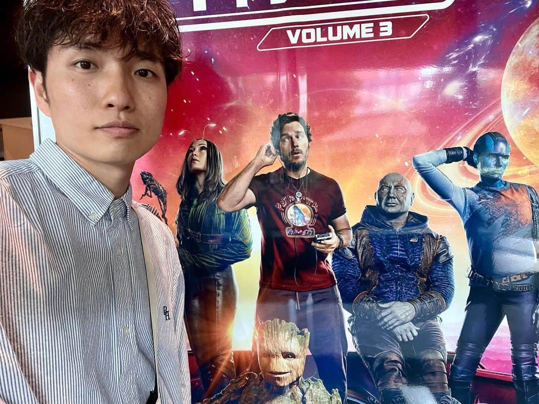 洲崎貴郁のインスタグラム：「アイ アム グルート……🥹  #ガーディアンズオブギャラクシー  #marvel」