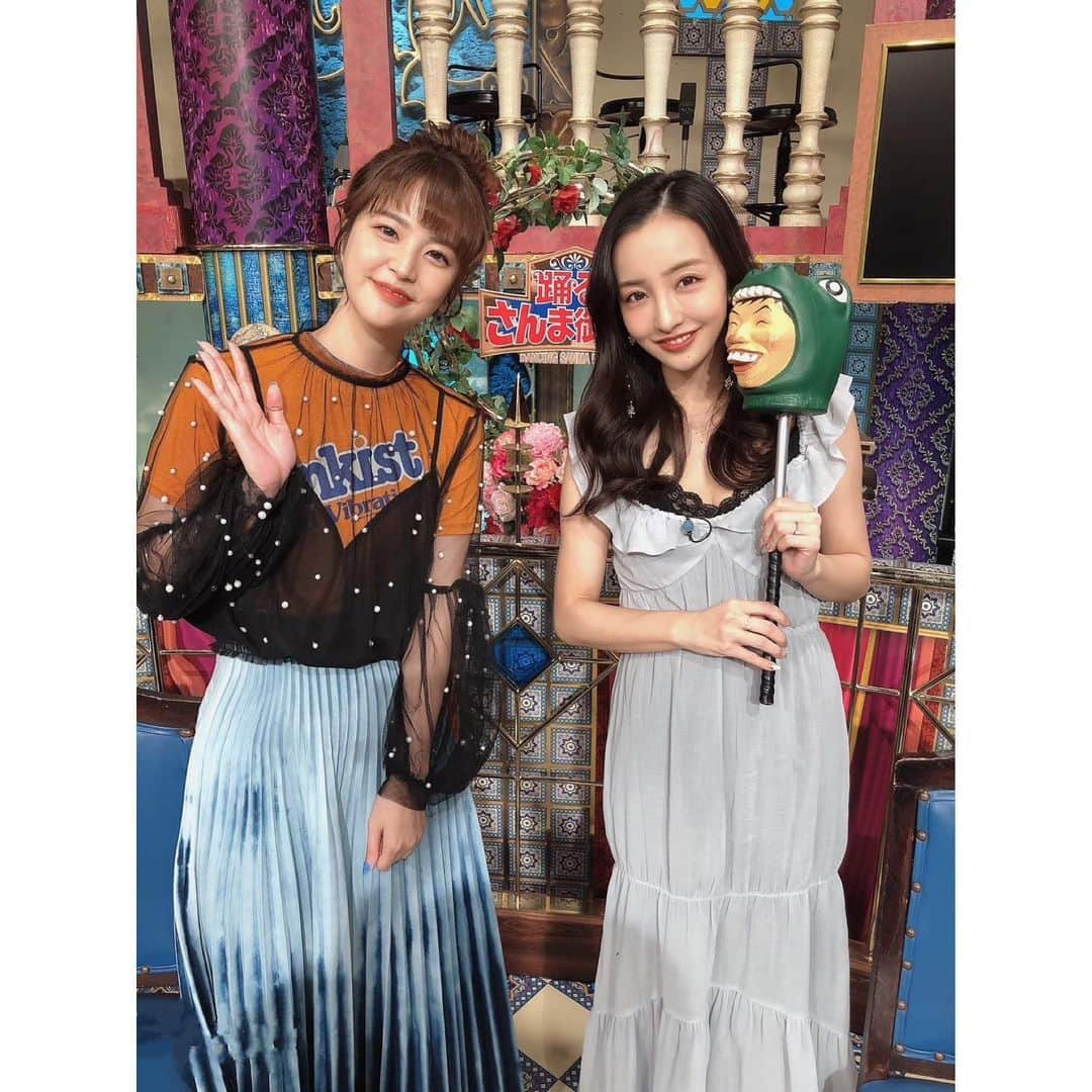 久代萌美さんのインスタグラム写真 - (久代萌美Instagram)「☺︎ あす火曜は、 踊る!さんま御殿に出ています📺  #有名人の夫を転がす奥様SP #同じ年下夫をもつ　@tomo.i_0703」5月15日 18時31分 - kushiro_moemi