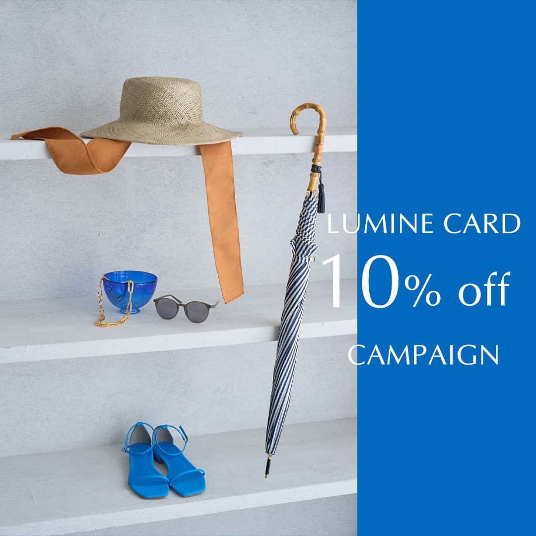 のインスタグラム：「▶︎INSTA LIVE 5/17(水) 21:15〜  LUMINE 10%OFF CAMPAIGN 下記日程にて「ルミネカード10% OFF キャンペーン」を開催いたします。ルミネ各店舗でのお買い物がルミネカードのご利用で10％オフになる大変お得な期間になります。  期間：2023年5月18日(木)～5月24日(水） ※2023年5月11日(木)より、キャンペーン期間限定の事前お取置も受け付けております。  ＜開催店舗＞ ルミネ有楽町店、ルミネ荻窪店、アイルミネ店  ▼ネットで事前注文開始 5月11日(木)～5月17(水)の期間中、ネット通販「アイルミネ」ではルミネカード10％オフキャンペーン【事前注文】を受け付けいたします。ルミネカードご利用で、一足早く10％オフでお買い物いただけます。  ⁡ ⁡ @rope_jp #INSTALIVE #インスタライブ #ルミネ  #ルミネカード  #通勤コーデ #通勤バッグ #オフィスカジュアル #大人カジュアル #休日コーデ #旅行コーデ #ロペ #ROPÉ #ropejp」
