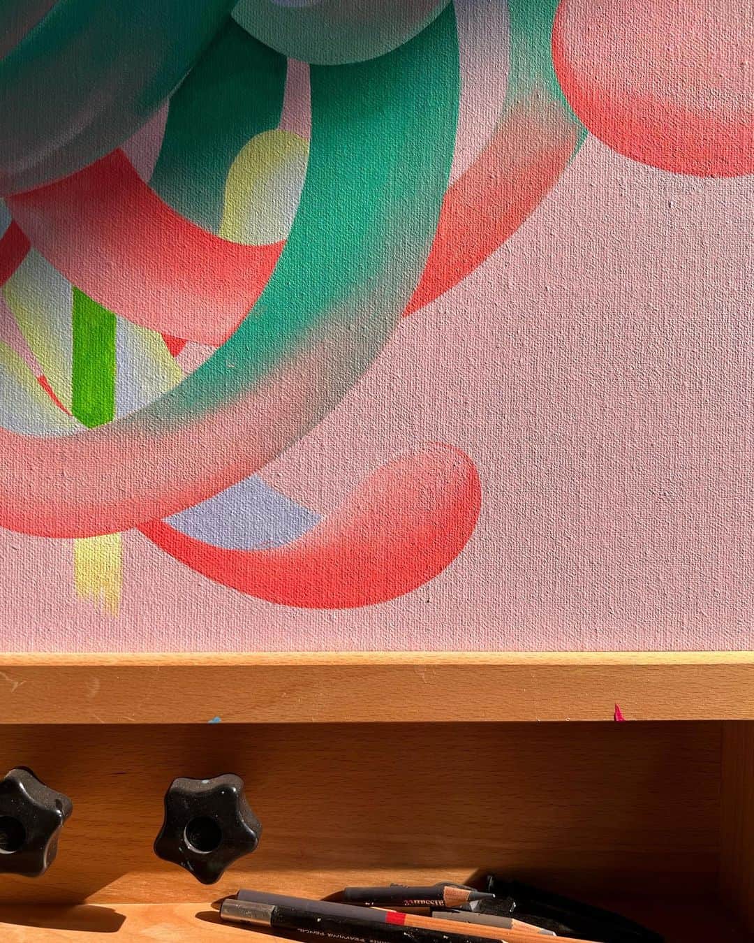 晴日のインスタグラム：「Studio elements💥🫧🎨🪺」