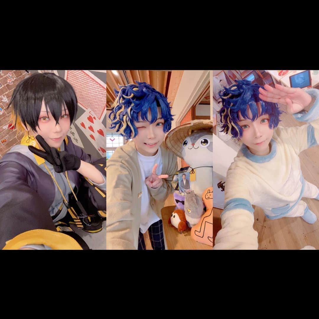 小桃のインスタグラム：「二日連続でコスプレした！ 疲れたが友達と楽しい時間を過ごしてめっちゃ嬉しかった‼️☺️🫶🏻❤️  #アステルレダ #アステル #astelleda #astel #UPROAR #アップロー #夜十神封魔 #yatogamifuma #ホロスターズ #holostars #holostarscosplay #astelledacosplay #cosplay #コスプレ #ホロスターズ好きな人と繋がりたい #ホロライブプロダクション #アステル絵ダ #封魔絵」