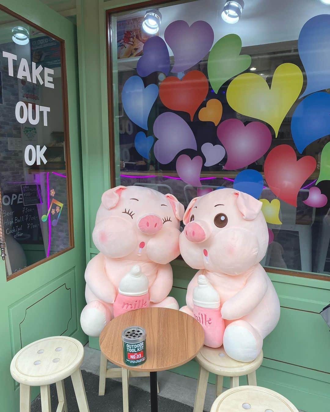 けいこのインスタグラム：「ライブ前に🇰🇷🐽💕  #生野コリアンタウン  #コリアンタウン  #韓国グルメ」
