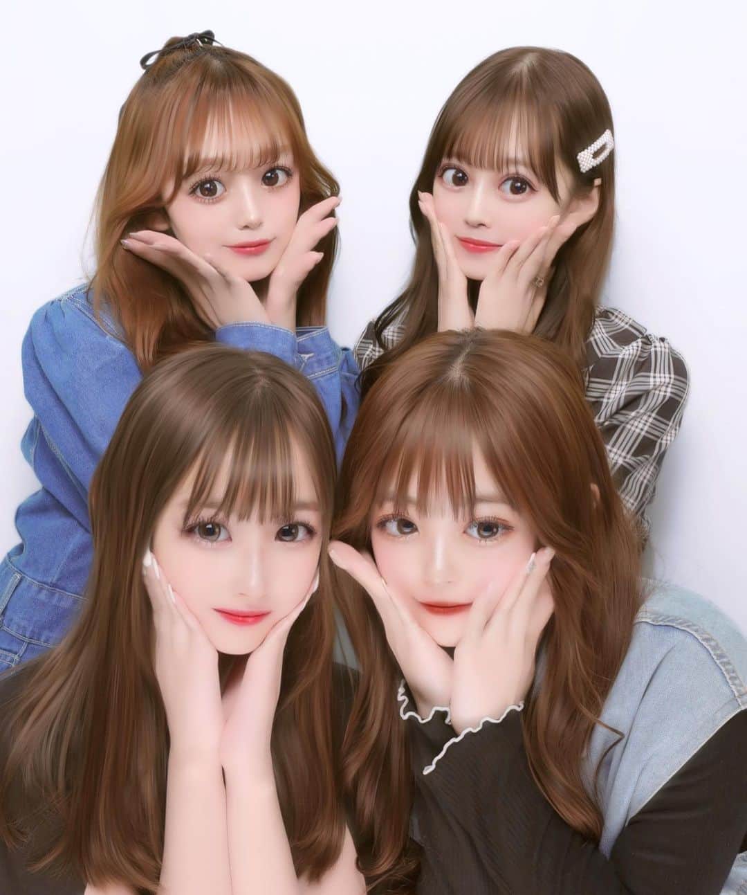 柚来しいなのインスタグラム：「昨日撮ったプリクラです🎶」