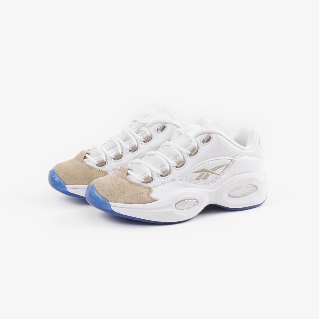 KICKS LAB. [ Tokyo/Japan ]さんのインスタグラム写真 - (KICKS LAB. [ Tokyo/Japan ]Instagram)「Reebok l "QUESTION LOW" White/White/Light Sand l Available in Store and Online Store. #KICKSLAB #キックスラボ」5月15日 19時00分 - kickslab