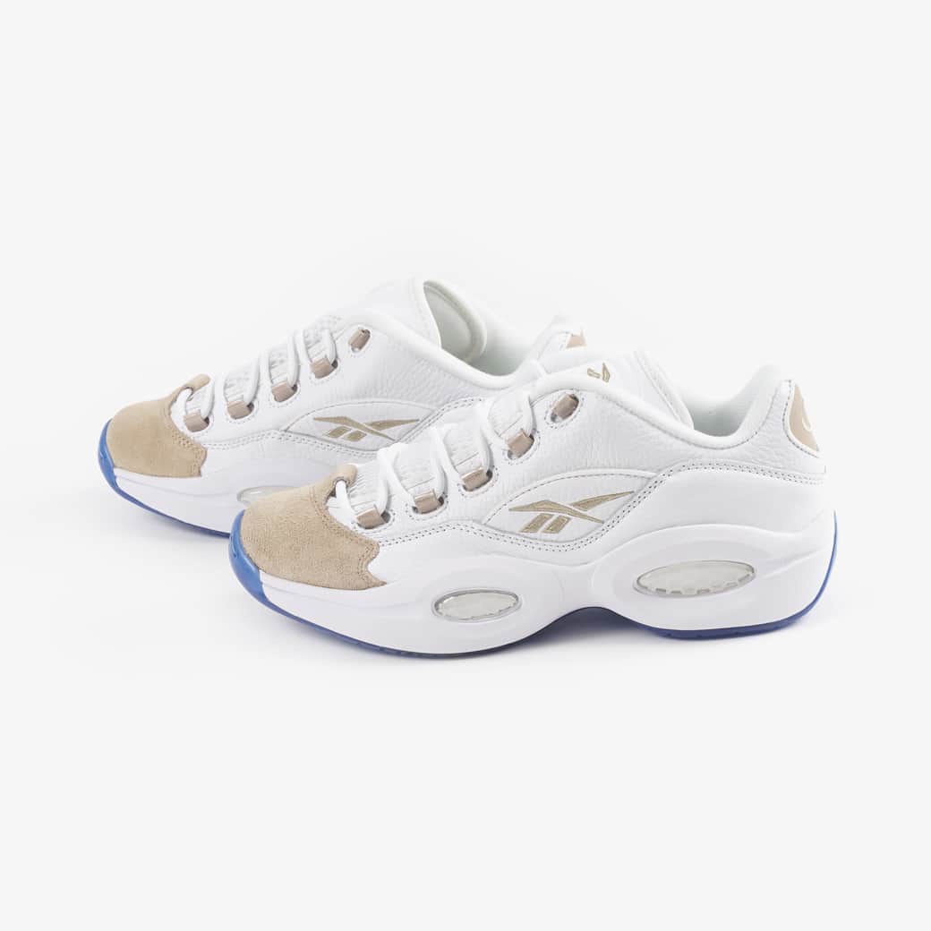 KICKS LAB. [ Tokyo/Japan ]さんのインスタグラム写真 - (KICKS LAB. [ Tokyo/Japan ]Instagram)「Reebok l "QUESTION LOW" White/White/Light Sand l Available in Store and Online Store. #KICKSLAB #キックスラボ」5月15日 19時00分 - kickslab