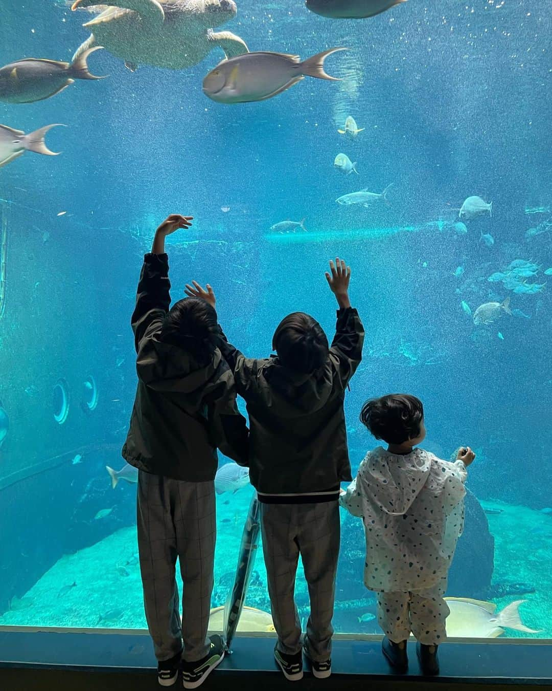 小林悠のインスタグラム：「OFF  家族で良いOFFを過ごせました🐐🐟☺️  また明日から頑張ります！💪⚽️」