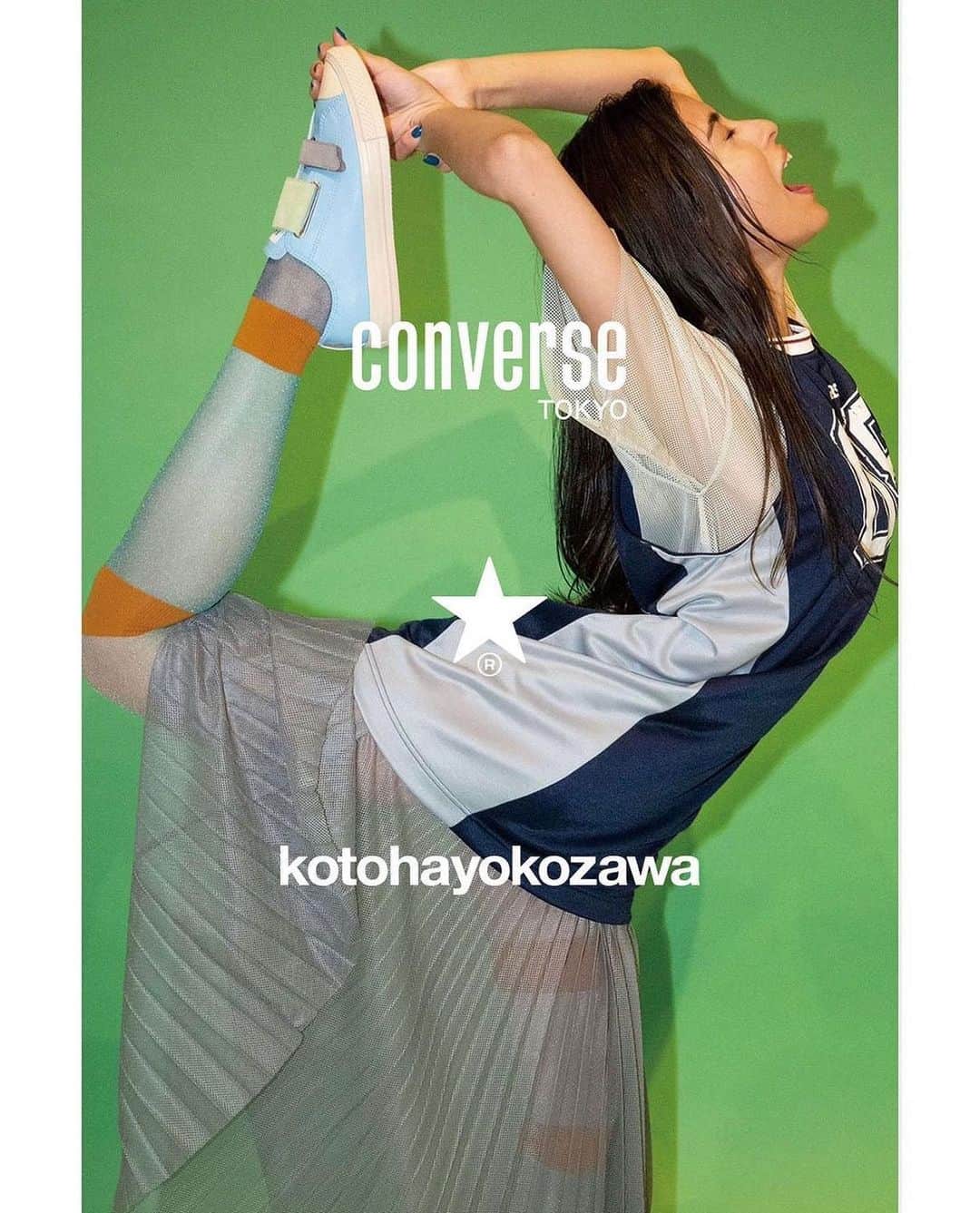 野口ジュリさんのインスタグラム写真 - (野口ジュリInstagram)「For converse tokyo x kotohayokozawa 🤍」5月15日 20時47分 - julinoguchi
