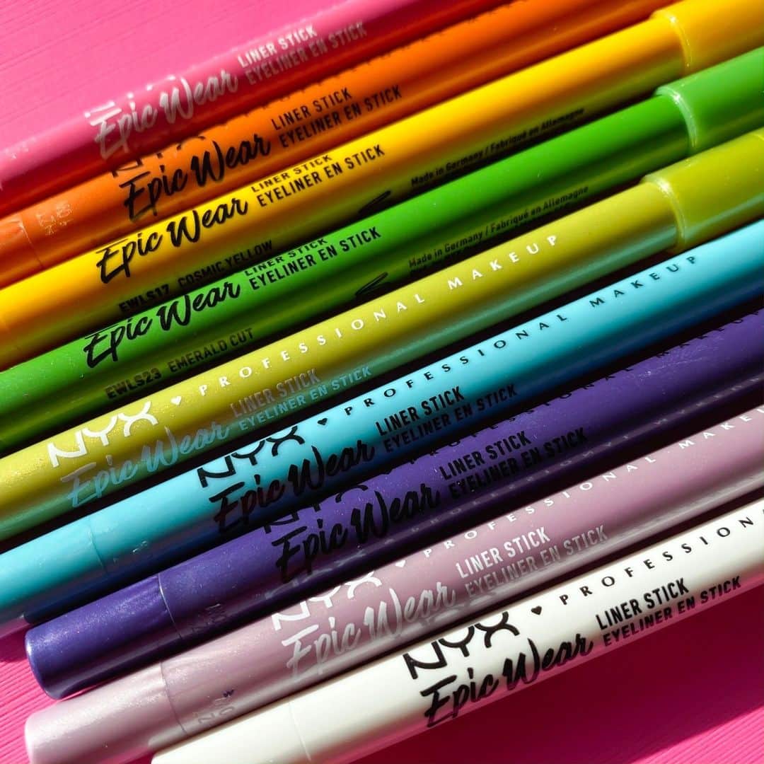 NYX Cosmeticsさんのインスタグラム写真 - (NYX CosmeticsInstagram)「color outside of the lines with our Epic Wear Liner Sticks 🌈 choose your player 👀 • #nyxcosmetics #nyxprofessionalmakeup #crueltyfree」5月16日 6時30分 - nyxcosmetics