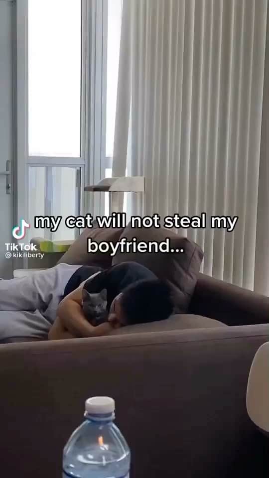 Cute Pets Dogs Catsのインスタグラム：「🐾  Credit: kikiliberty (tiktok)   For all crediting issues and removals pls DM .  Note: we don’t own this video, all rights go to their respective owners. If owner is not provided, tagged (meaning we couldn’t find who is the owner), pls DM and owner will be tagged shortly after.   #catsofinstagram #catlover #catlovers #gato #catsagram #caturday #cats_of_world #catsofworld #catselfie #catsdaily #catnip #catslove #catsuit #catsworld #catsforlife #catslifestyle #catsplaying #catssleeping #catsworldwide #catvibes #catsinstagram #catrules #catvideooftheday #catphotoshoot #caturdaynight #catventures #catvids」