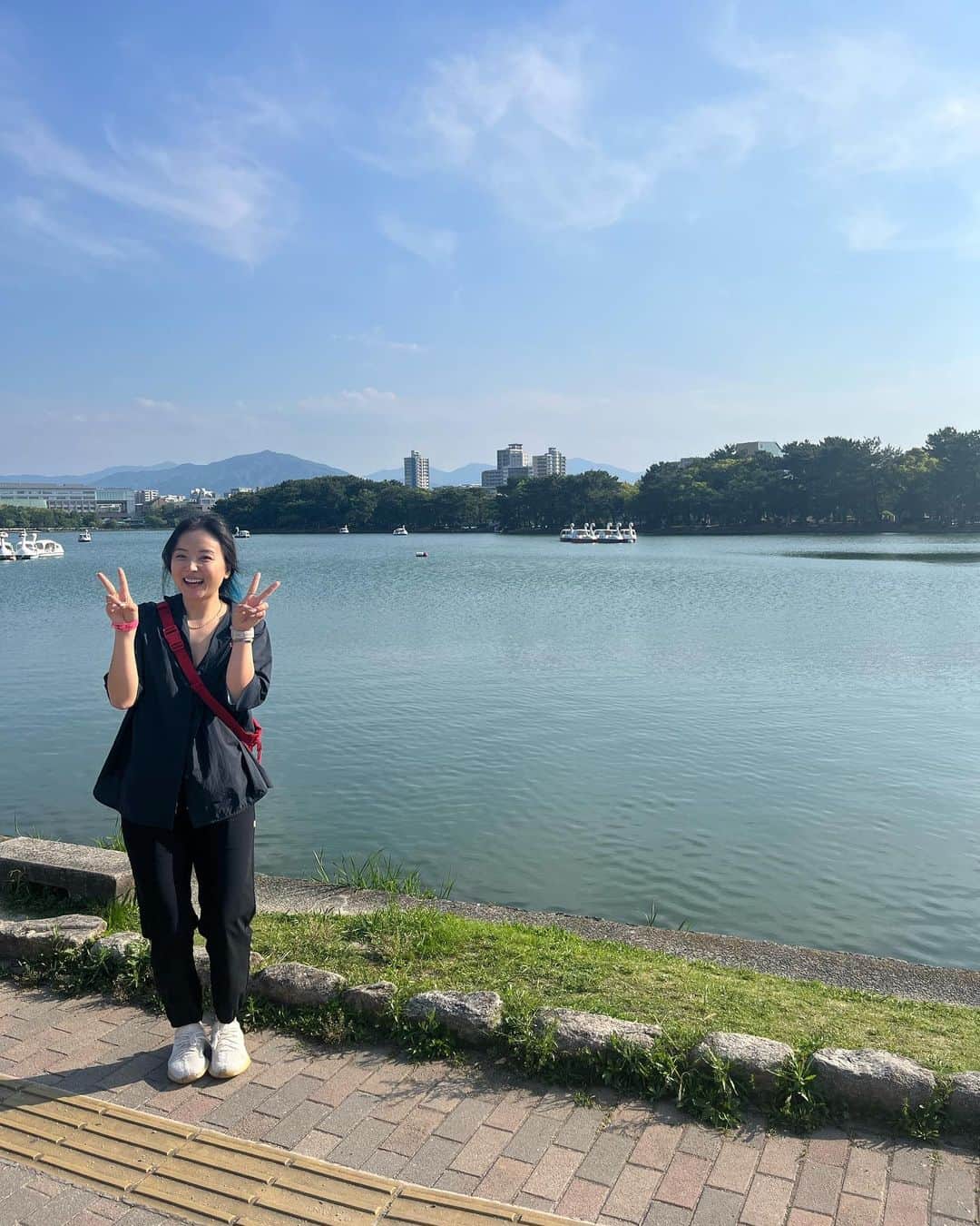 ミン・ユラのインスタグラム：「What an amazing week in Fukuoka! Thank you so much @ice_explosion_official_account for holding another amazing show🥰  • • • #iceexplosion2023 #fukuoka」