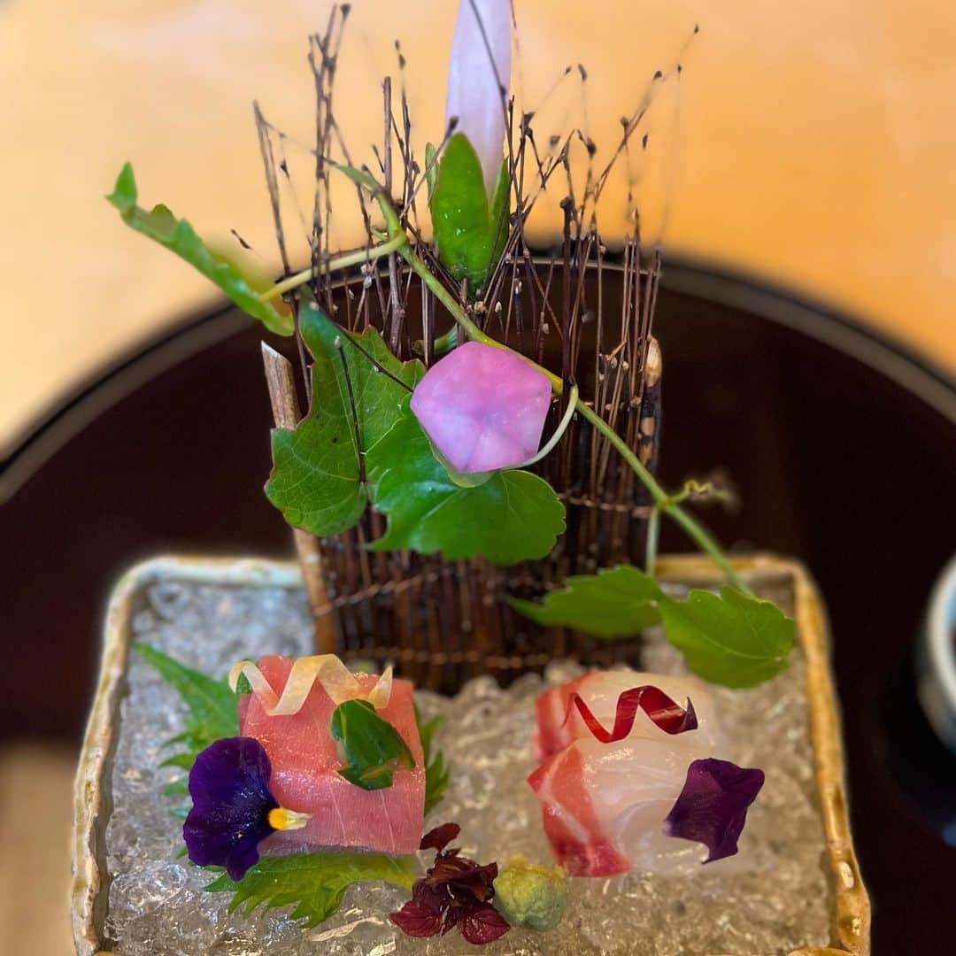 設楽洋さんのインスタグラム写真 - (設楽洋Instagram)「刺身の上のカエルが可愛いね！😋」5月15日 23時05分 - taracyan3