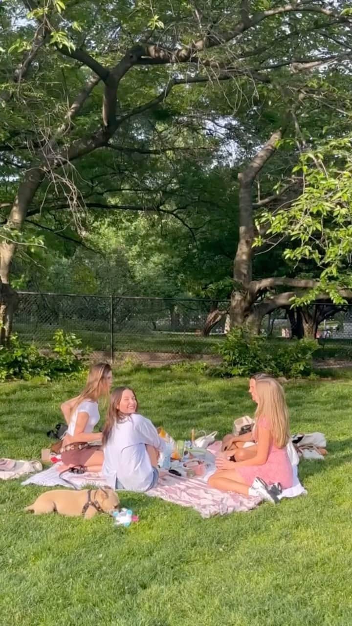 Ashley Skyのインスタグラム：「sweet days like these 🫶🧺✨🐛 🥂🌇」