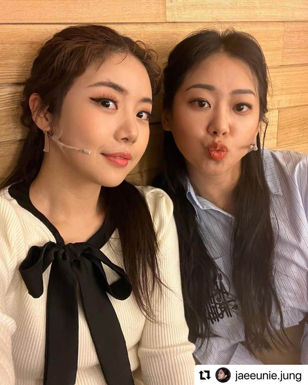 ヒョン・ジュニのインスタグラム：「쥬니재은이 꾸우💋 #쥬니쟨이 #둘다오리 #넌너무이뻐 #뀨우우우우❤️❤️❤️❤️❤️」