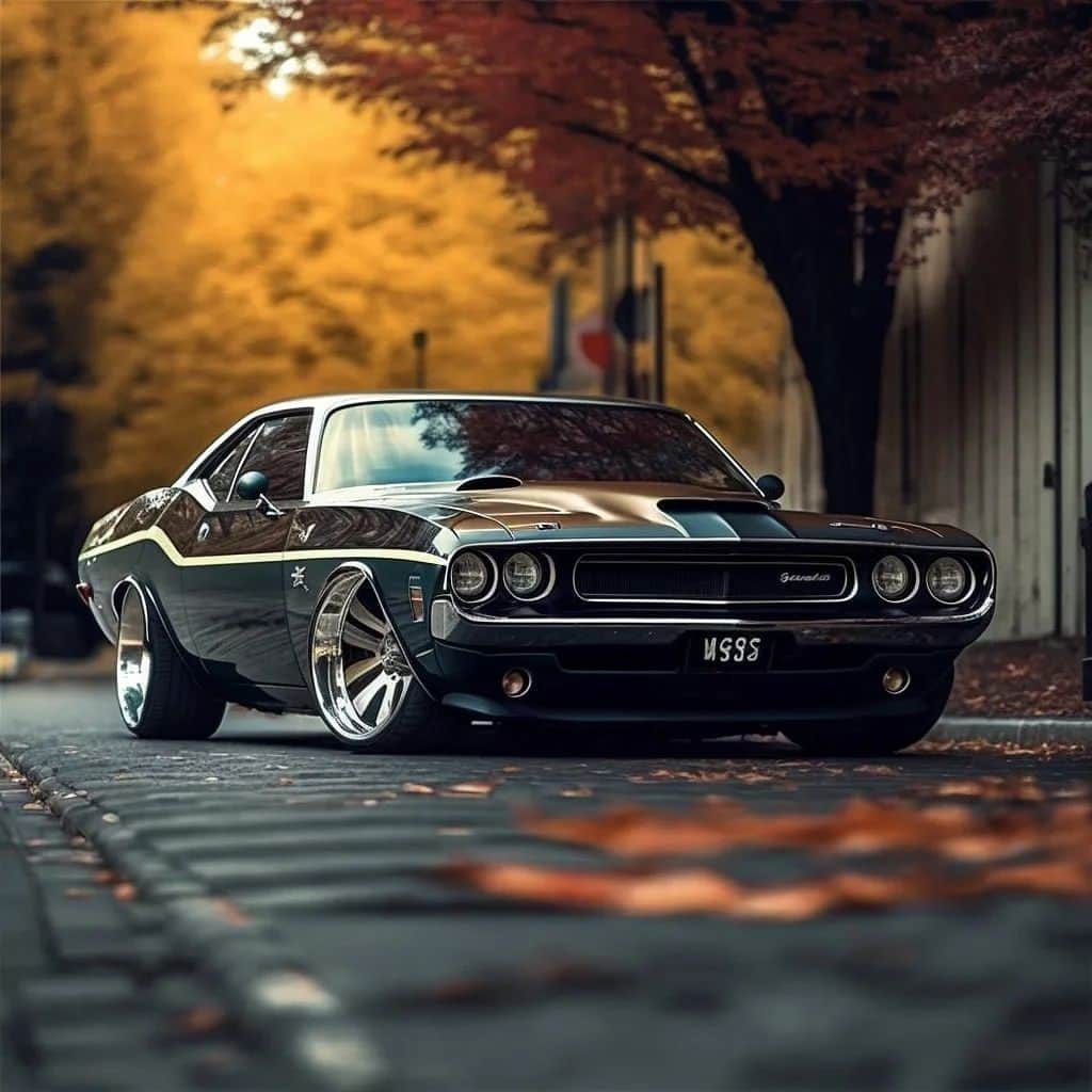 Classics Dailyのインスタグラム：「Dodge Challenger  _ #Classic #classics #Classiccar #classiccars #americanmuscle #Musclecar #Musclecars #car #cars #dodge #challenger」