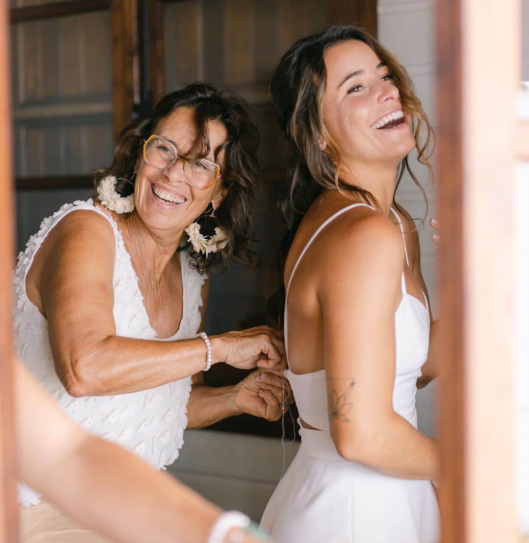 のインスタグラム：「Happy You Mama 🧡 !   //  Joyeux anniversaire maman 🧡!」