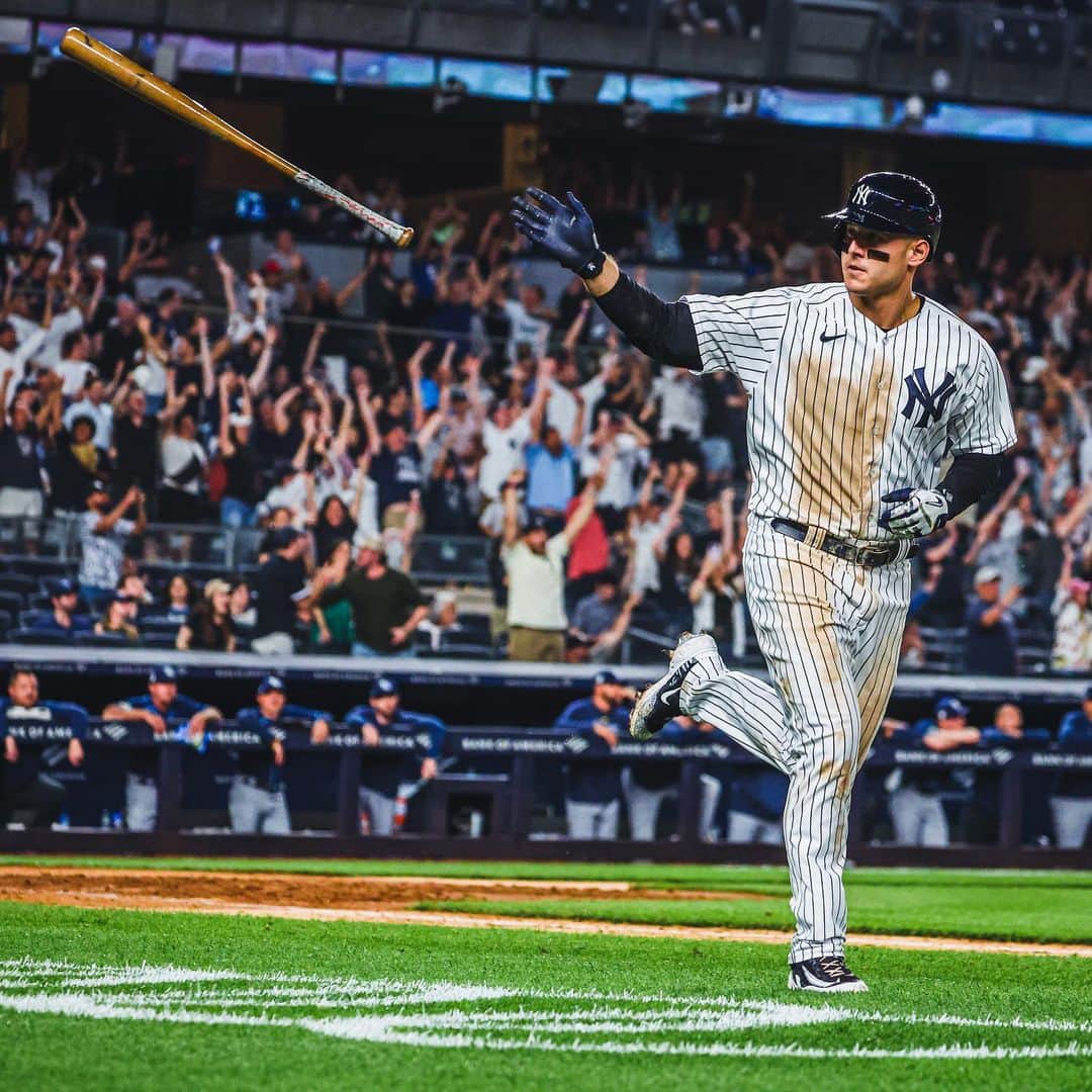 ニューヨーク・ヤンキースのインスタグラム：「Rizzdiculous.  @arizz_44 has been named the AL Player of the Week 👏」