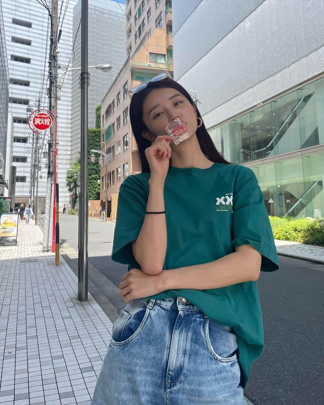 優木望未のインスタグラム：「久々な感じ♡」