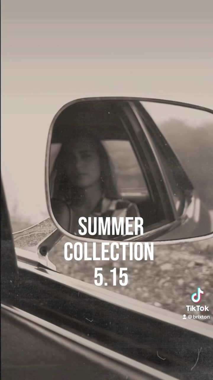 ブリクストンのインスタグラム：「Summer collection drops tomorrow, stay tuned.」