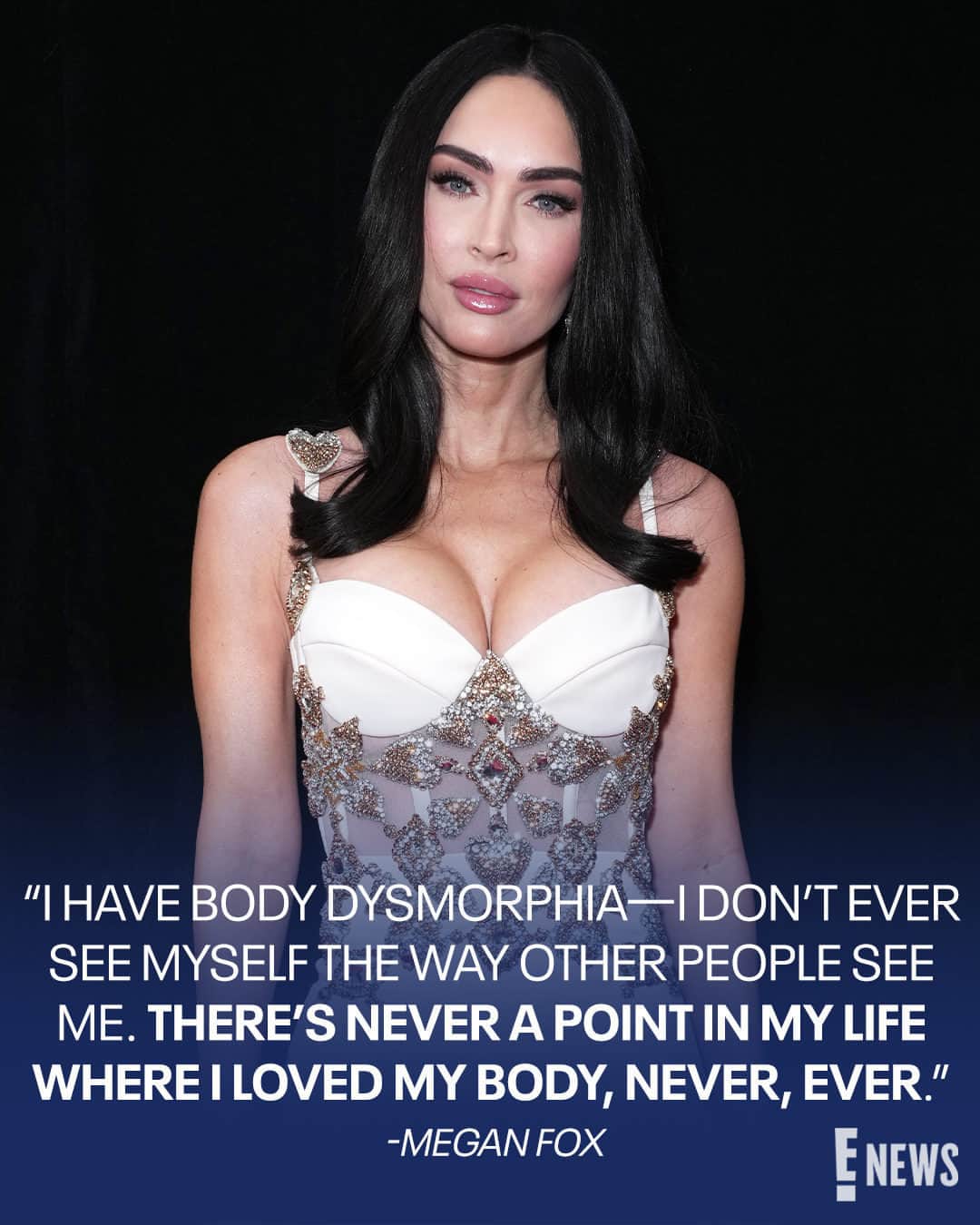 E! Onlineさんのインスタグラム写真 - (E! OnlineInstagram)「Megan Fox is opening up about her experience with body dysmorphia. Link in bio for why "the journey of loving [herself] is going to be never-ending." (📷: Getty)」5月16日 9時00分 - enews