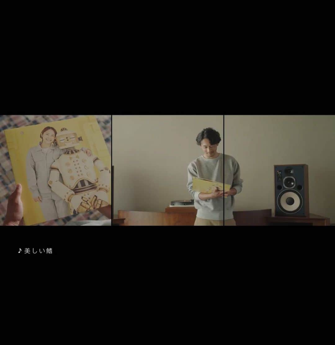 春日潤也のインスタグラム：「昔から聴き続けてる スピッツさんの新しいアルバム 「ひみつスタジオ」のSPOT CMに出演してます。 このお話を頂いた時は本当に本当に嬉しかったーー😁  #ひみつスタジオ  #スピッツ」