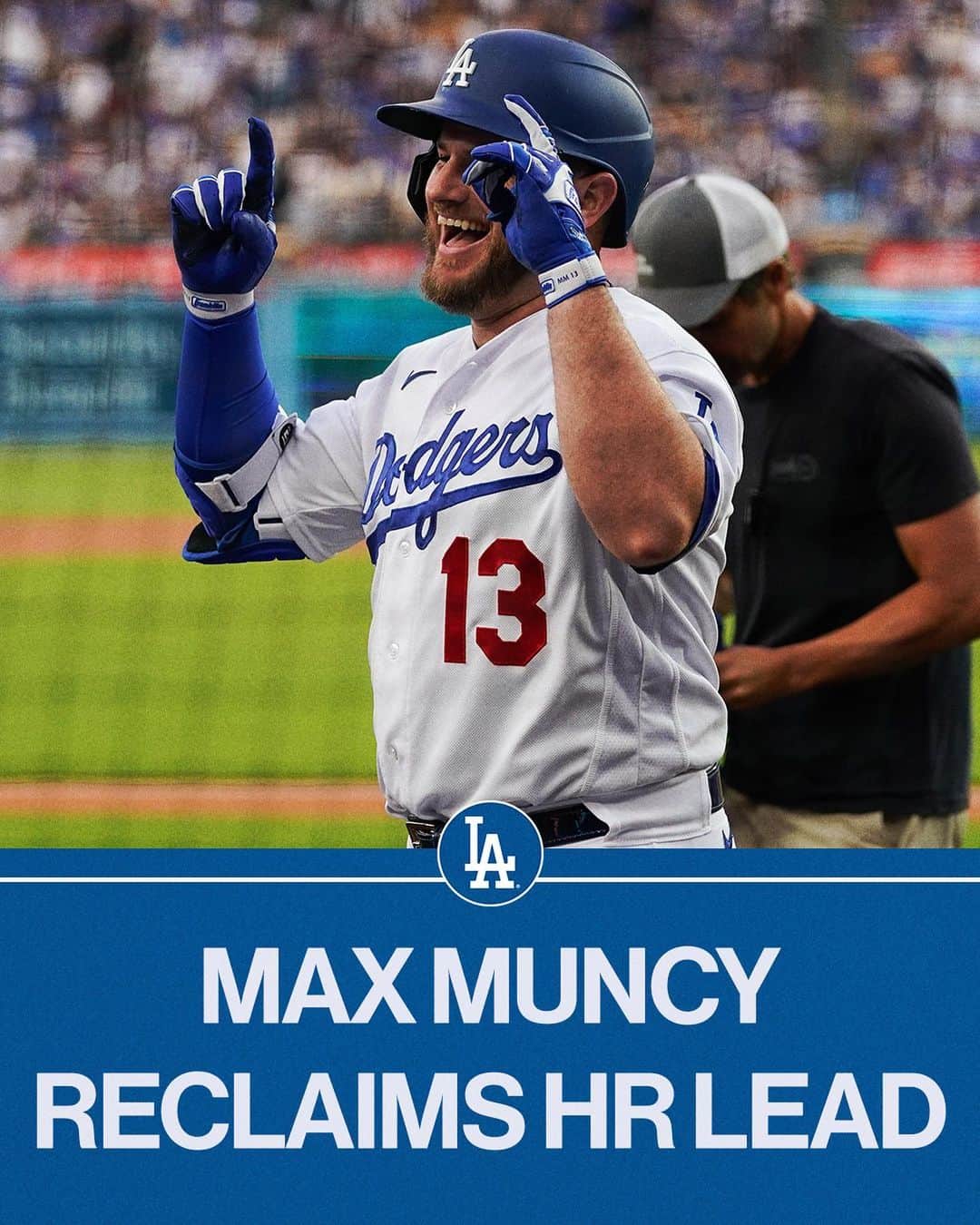 MLBさんのインスタグラム写真 - (MLBInstagram)「@maxmuncy retakes his place atop the home run leaderboard with a 2-homer night!」5月16日 12時11分 - mlb