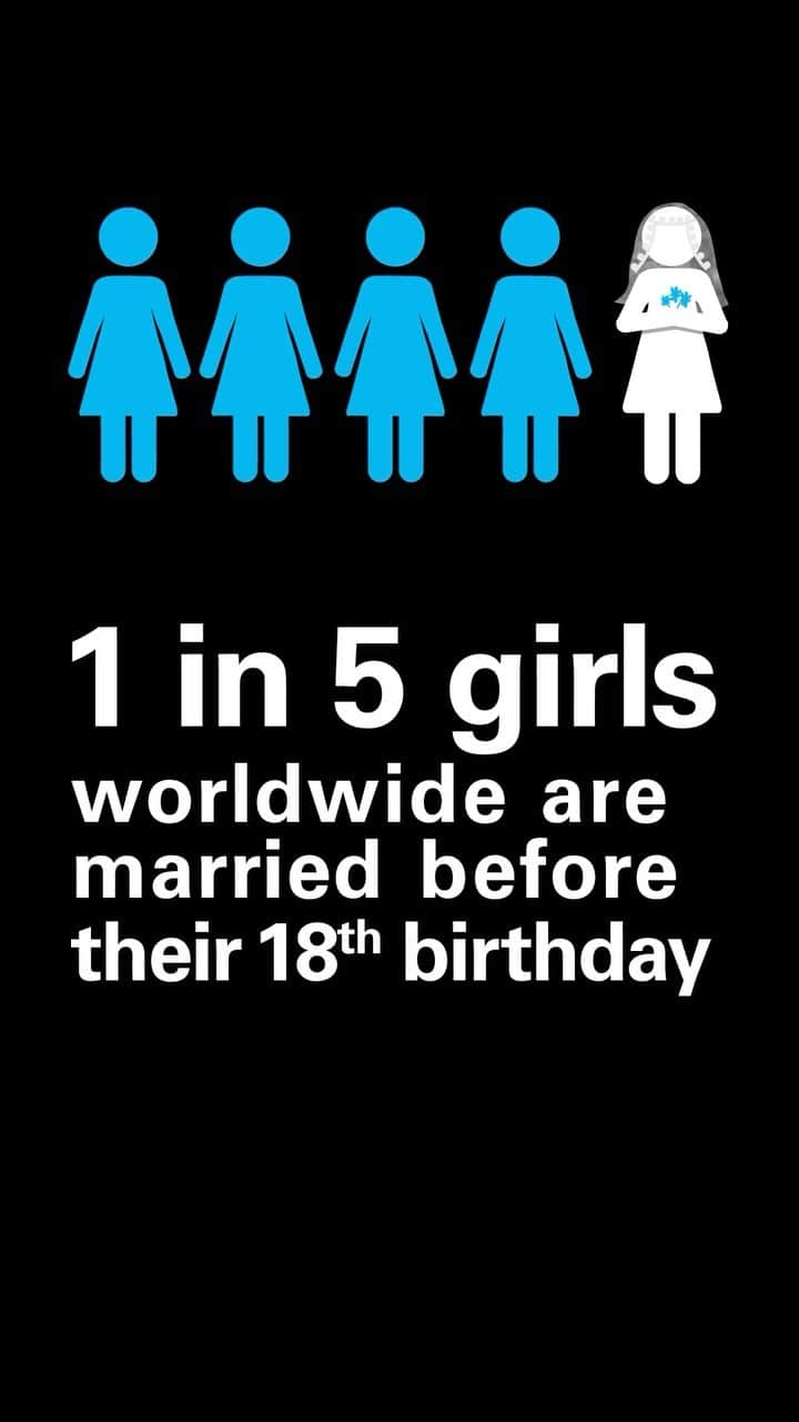 チェ・シウォン（SUPER JUNIOR）のインスタグラム：「From @unicef Here are some statistics about child marriage that have no place in our world: ⚠️ 1 in 5 girls were married before they turned 18 ⚠️ We are 300 years away from ending it  We must come together to end this scourge and support vulnerable girls and their families.」