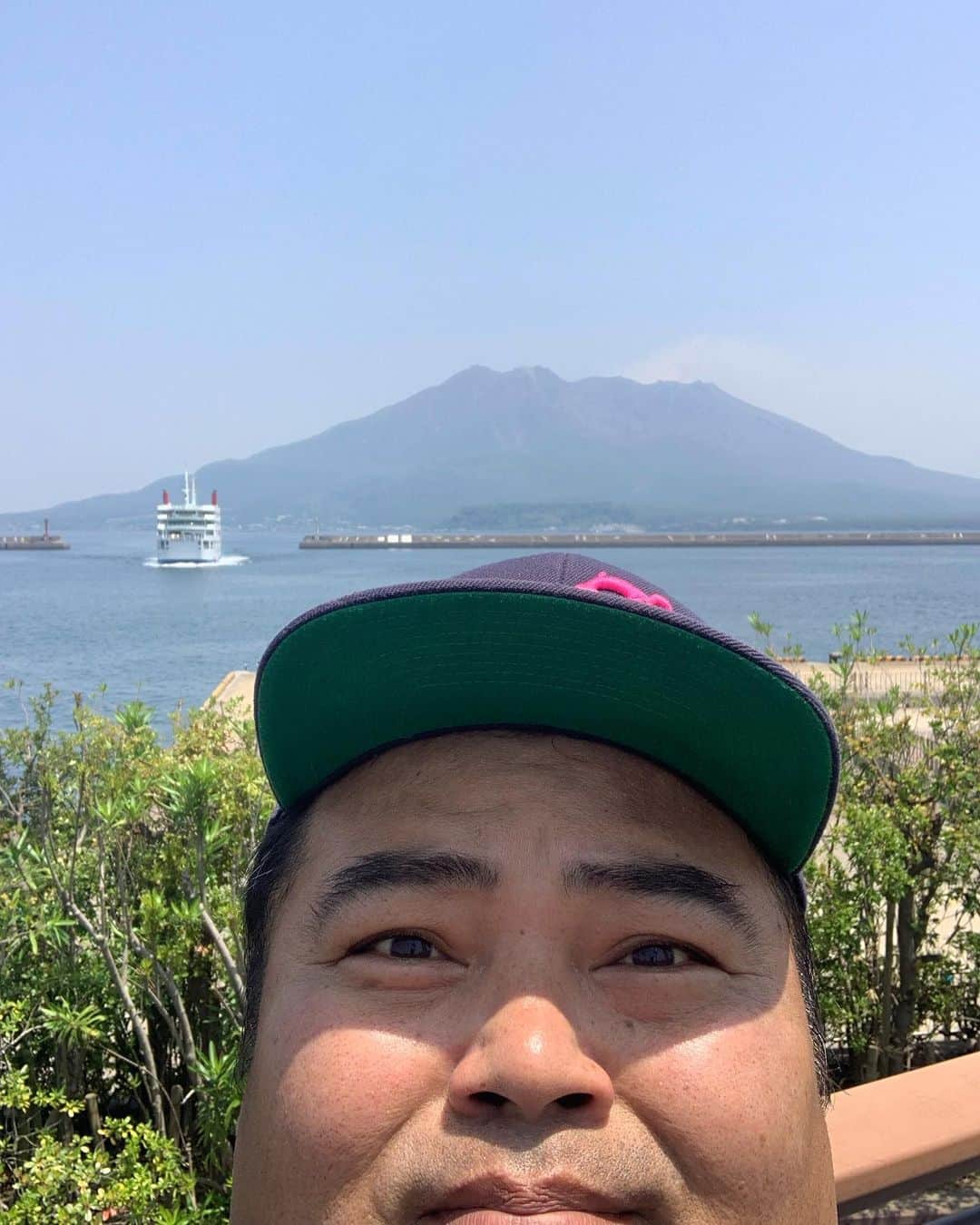 のインスタグラム：「桜島！！」