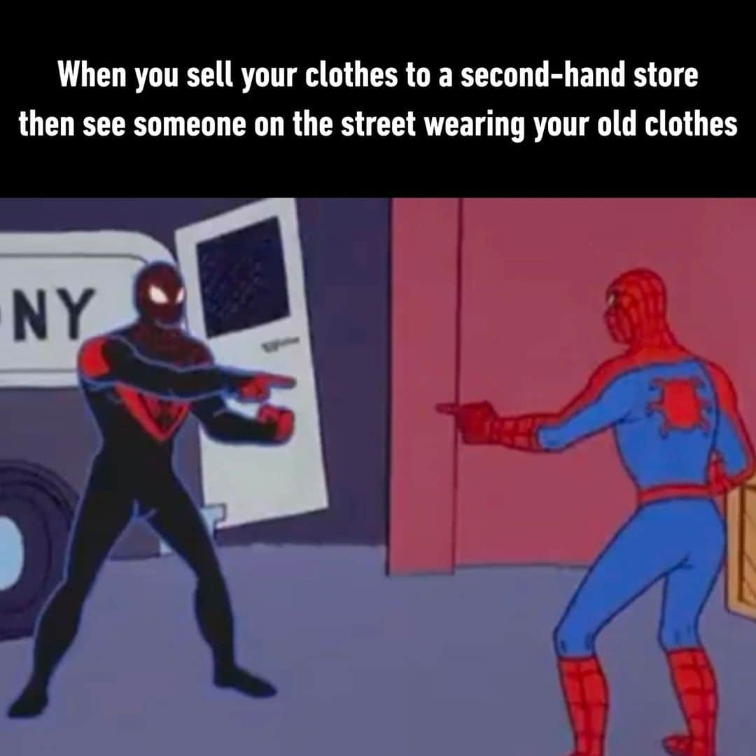 9GAGさんのインスタグラム写真 - (9GAGInstagram)「good choice!  - #clothes #secondhand #spiderman #memes #9gag」5月16日 13時00分 - 9gag