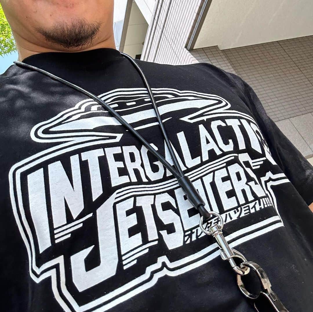KUSHIDAさんのインスタグラム写真 - (KUSHIDAInstagram)「Intergalactic JET SETTERS Tshirts New Arrival🛸 #oretachiwatuyoi @jet2flyy @njpwworld_official」5月16日 13時41分 - kushida_ts