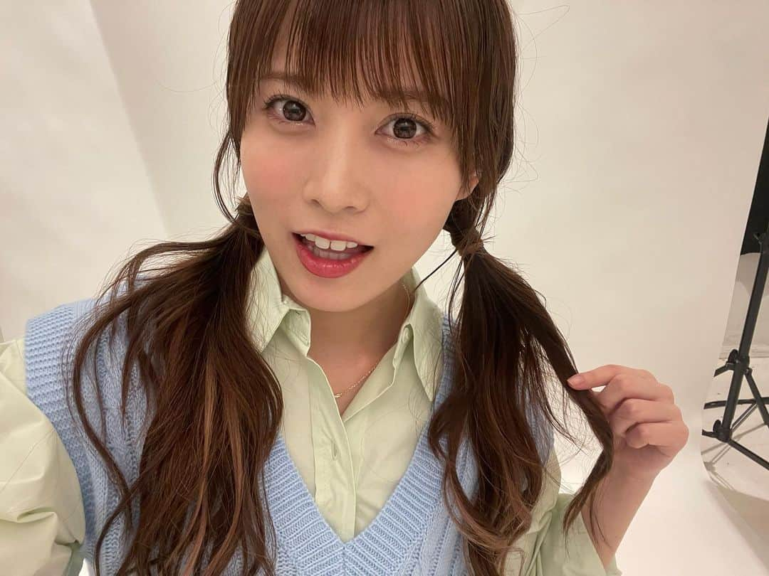 岡部麟さんのインスタグラム写真 - (岡部麟Instagram)「たまには２つしばり🌱✨  #AKB48 #岡部麟」5月16日 13時38分 - beristagram_1107